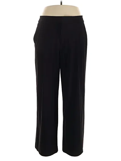 Pre-owned Athleta Dress Pants In Black