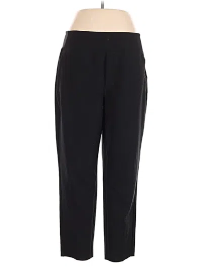 Pre-owned Athleta Dress Pants In Black