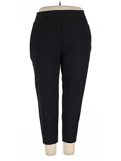 Pre-owned Athleta Dress Pants In Black