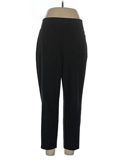 Pre-owned Athleta Dress Pants In Black