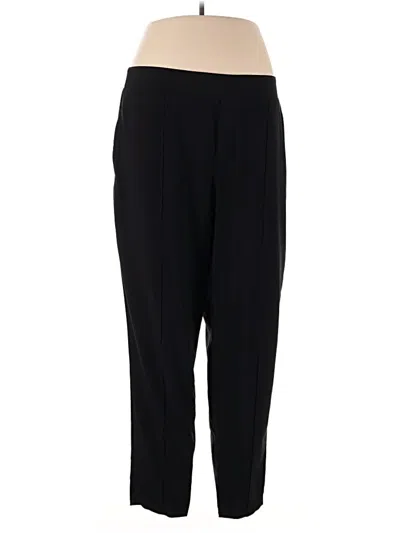 Pre-owned Athleta Dress Pants In Black