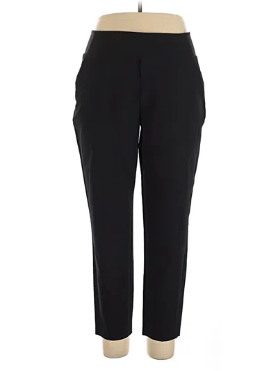 Pre-owned Athleta Dress Pants In Black