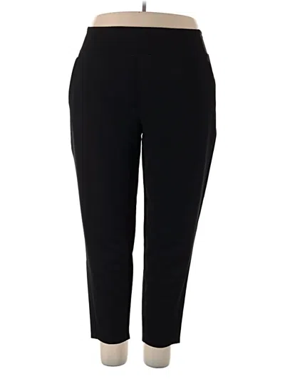 Pre-owned Athleta Dress Pants In Black