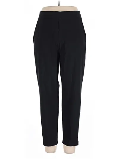Pre-owned Athleta Dress Pants In Black
