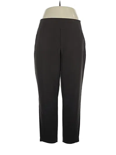Pre-owned Athleta Dress Pants In Black