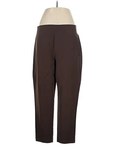 Pre-owned Athleta Dress Pants In Brown