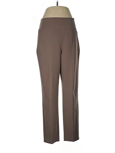Pre-owned Athleta Dress Pants In Brown