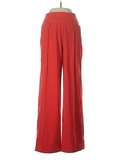 Pre-owned Athleta Dress Pants In Red
