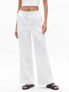 Athleta Drift Mid Rise Poplin Pant In Bright White