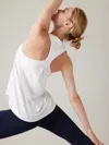 Athleta Ease In Tank In Bright White