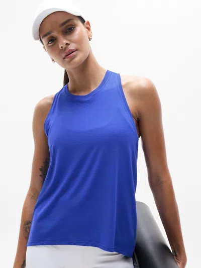Athleta Ease In Tank In Tanzanite Blue