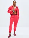 Athleta Easy Fleece Mid Rise Jogger In Punch