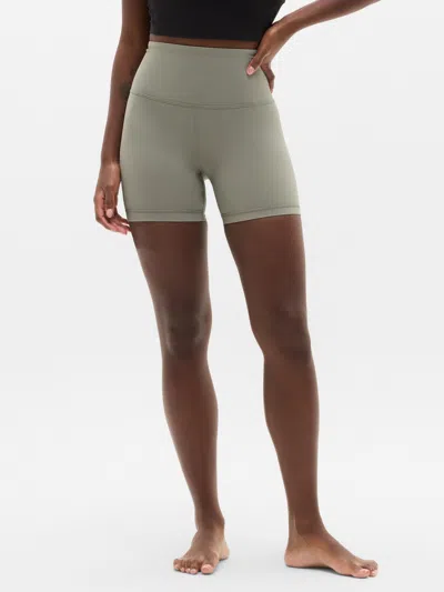 Athleta Elation Ultra High Rise 5" Short In Gray