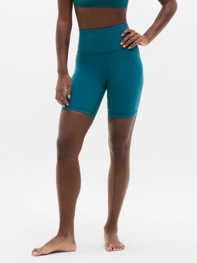Athleta Elation Ultra High Rise 7" Short In Blue