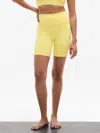 Athleta Elation Ultra High Rise 7 Short In Citron