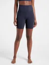 Athleta Elation Ultra High Rise 7 Short In Navy