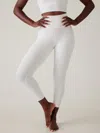 Athleta Elation Ultra High Rise 7/8 Legging In Bright White
