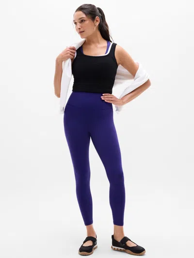Athleta Elation Ultra High Rise 7/8 Legging In Blue