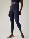 Athleta Elation Ultra High Rise 7/8 Legging In Navy