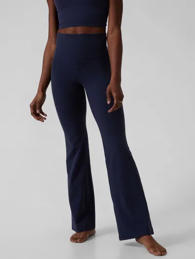Athleta Elation Flare Pant In Navy