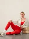 Athleta Elation Ultra High Rise Legging In Cardinal