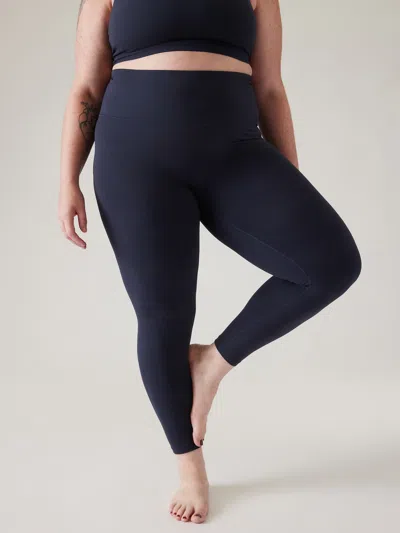 Athleta Ultra High Rise Elation Leggings In Navy