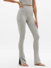Athleta Elation Ultra High Rise Split Slim Flare Pant In White