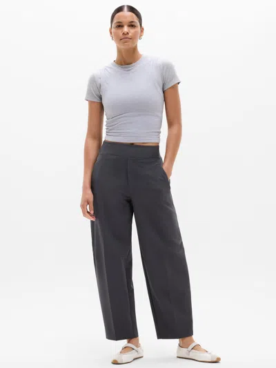 Athleta Endless High Rise Barrel Pant In Gray