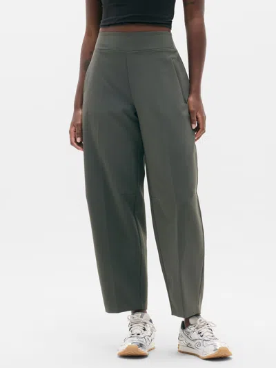 Athleta Endless High Rise Barrel Pant In Green