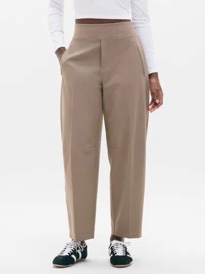 Athleta Endless High Rise Barrel Pant In Neutral