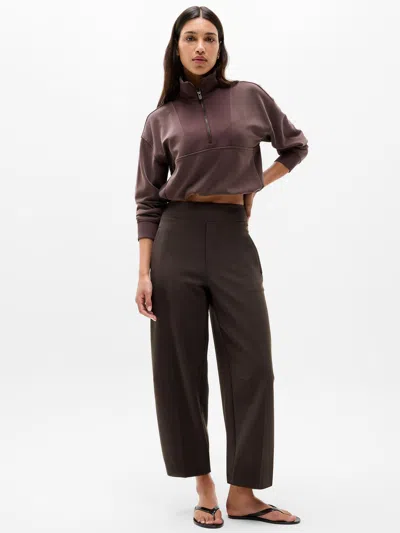 Athleta Endless High Rise Barrel Pant In Brown