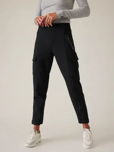 Athleta Endless Cargo High Rise Jogger In Black
