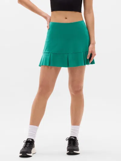 Athleta Endurance Tennis 14" Skort In Green