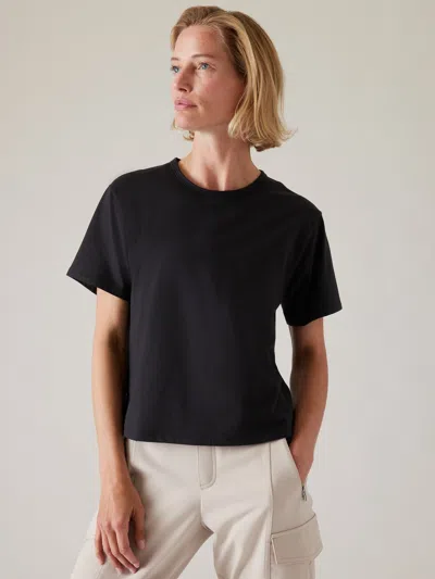 Athleta Essential Tee In Black