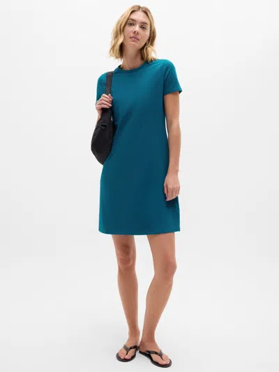 Athleta Essential Tee Dress In Blue