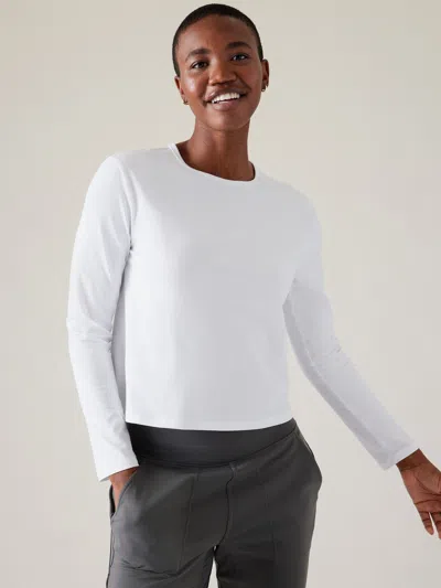 Athleta Essential Top In Bright White