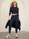 Athleta Essential Top In Navy
