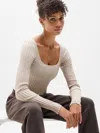 Athleta Eternal Seamless Crop Top In Gray