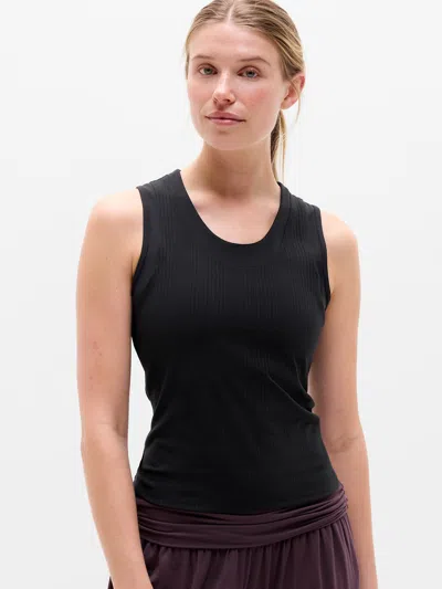 Athleta Eternity Rib Tank In Black
