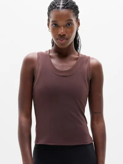 Athleta Eternity Rib Tank In Nocturnal