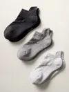 Athleta Everyday Ankle Sock 3-pack In Black