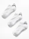 Athleta Everyday Ankle Sock 3-pack In White