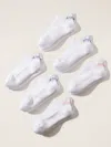 Athleta Everyday Ankle Sock 6-pack In Multi Bright White