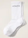Athleta Everyday Crew Sock In Bright White