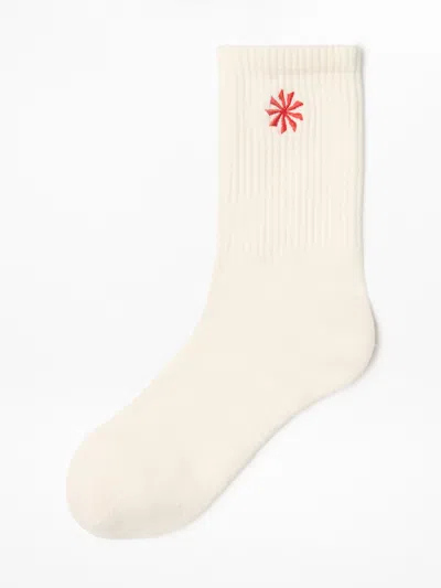 Athleta Everyday Crew Sock In Pearl/ Ember