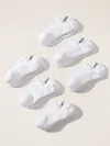 Athleta Everyday No Show Sock 6-pack In Mulit Bright White