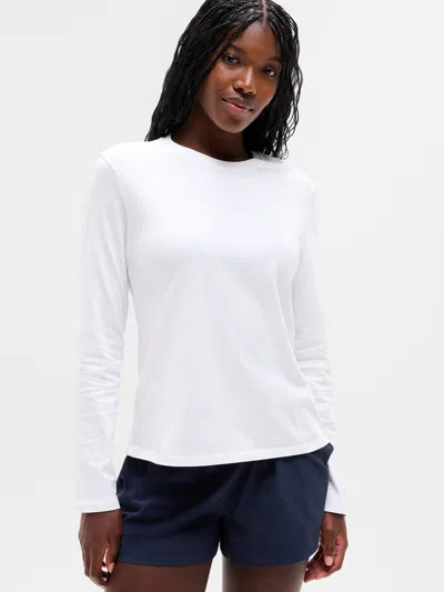 Athleta Favorite Cotton Classic Top In Bright White