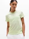 Athleta Favorite Cotton Tee In Green