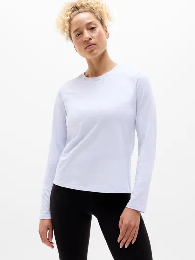 Athleta Favorite Cotton Top In Pink