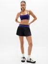 Athleta Featherweight Plissé Run Short In Multi
